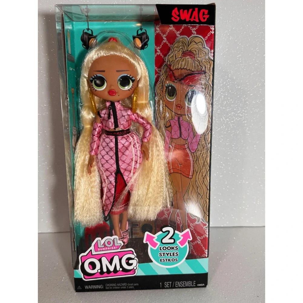 LOL Surprise OMG Swag Fashion Doll with 2 Looks and Accessories 591573
